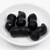 Adornos de cacahuete tallados en cristal al por mayor con significados auspiciosos, cacahuetes de buena fortuna, artesanías de jade para el hogar y accesorios decorativos