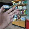 Chaveiro Criativo e Fofo de Cachorro Bebendo Chá de Leite Pvc Borracha Macia Boneco 3D Pingente de Bolsa Pequeno Presente Promocional