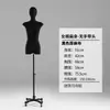 Mannequin Feminino de Meio Corpo Coberto com Tecido Novo Adereço de Exibição para Vitrine de Loja de Roupas Prateleira