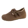 Nuevos Zapatos Birkenstock Retro Primavera y Otoño 2025 para Mujer, Zapatos Casuales Feos Estilo Japonés con Suela Suave, Mocasines Planos de Una Sola Pierna