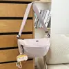 Bolso de Nylon Transfronterizo para Mujer, Bolso Cruzado Ligero Impermeable para Campus de Primavera, Bolso Tipo Dumpling Versátil y de Moda para Estudiantes con Gran Capacidad