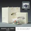 Taza Maestra de Porcelana de Jade Fénix Camaleón Sensible al Calor, Taza de Cata de Té Kung Fu, Taza para Beber Té, Regalo con Logo de Tienda de Eventos