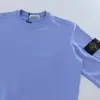 Sudadera Sto Stone de cuello redondo, forrada de forro polar, básica, color liso, manga larga, para otoño e invierno, para hombre y mujer, versátil, Island Stone