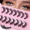 Fornecimento Transfronteiriço de Cílios Postiços, Estilo Russian Curl, Cílios Postiços Estilo Europeu e Americano, Cílios Espessos e Curvados Estilo Fox, Atacado de Fábrica