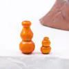 Venta al por mayor del fabricante Colgante de Calabaza de Madera de Loto con Agujero Abierto Cuentas de Madera Accesorios de Tallado Hechos a Mano para Bricolaje Colgante