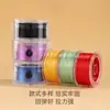 Cuerda elástica hecha a mano resistente al desgaste con cuentas de colores, hilo para joyería DIY para tejer cordones de cristal y cordón especial para ensartar para pulseras hechas a mano