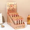 Nueva Serie de Caricaturas Lindas de Capibara Caja de Papelería Giratoria de Goma Limpia Sin Mancharse las Manos Caja de Papelería para Estudiantes