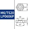Bloque de Fijación de Riel de Guía Lineal Bloque de Presión Cuña Placa de Presión Metalurgia de Polvos Máquina Herramienta Corredera T1T2T3Y34Y5K1K2A3