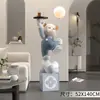 Alemanha 2026 Novo Modelo Fabricante Urso Violento De Chão Grande Enfeites Acessórios para Casa Sala de Estar Gabinete de TV Mesa Lateral de Sofá Quarto