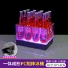 Balde de Gelo Luminoso para Bar Cerveja Plástico Alta Luminosidade Carregamento Quadrado Criativo Comercial Festa Cubo de Gelo Barril de Vinho Não Universal