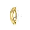 Anillo U para Ombligo de Acero Inoxidable 316L, Joyería Piercing Unisex, Anillo para Ombligo