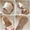 Sandalias de Niña de Verano 2026 Estilo Nuevo, Zapatos para Niñas, Zapatos de Princesa Transpirables de Punta Cerrada, Modernos Zapatos para Niños Pequeños Estilo Coreano