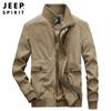 2021 Nova Jaqueta Masculina de Moda Simples com Gola para Primavera e Outono Jaqueta Esportiva Casual Masculina Top 0187