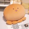 Dumplings de pulpo calientan las manos sobre peluches Bolas de arroz espesas calientan las manos Muñeco descompresión Almohada para siesta de estudiante en la oficina