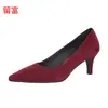 Sapatos Baixos Femininos Plus Size de Comércio Exterior Wish Amazon Sapatos Baixos da Moda Femininos Salto Agulha Slip-on