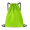 Mochila Deportiva Mochila con Cordón Logo Personalizado Estudiante Evento de Maratón Publicidad Bolsa de Baloncesto Tenis Cordón Bolsillo con Solapa Pantalones