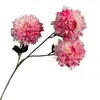 3 cabezas de peonía de Luoyang ramo de flores artificiales, materiales DIY para decoración de escena de boda, flores artificiales para paisajismo y arreglos decorativos, al por mayor