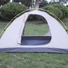 Tienda de campaña con doble cubierta impermeable para exteriores, a prueba de viento, engrosada, aplicable en las cuatro estaciones, portátil, para camping, a prueba de mosquitos, tienda de campaña para camping