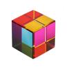 Pegador de Sol K9 Cristal Quadrado Colorido Cubo Mágico Prisma Colorido Pirâmide Brinquedo de Mesa Decoração Transfronteiriça Enfeites