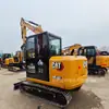 Escavadeira Caterpillar Cat305, Pá de Terraplanagem, Rompedor Hidráulico, Fornecimento Direto Transfronteiriço