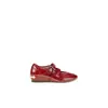 Zapatos planos funcionales estilo Grape Mom, con 6 cm de altura interior adicional, Mary Janes con correa cruzada, zapatos planos casuales de piel de cordero para mujer