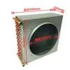 Radiador de Vapor, Serpentín de Calefacción, Agua de Refrigeración, Condensador de Refrigeración, Placa de Aluminio para Disipación de Calor de Tubo Morado Sy-80Lnq