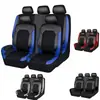 Comercio Electrónico Transfronterizo Europa Rusia Estilo Más Vendido Tela de Malla de Cuero Funda para Asiento de Coche Funda de Asiento Universal Transpirable Cobertura Completa