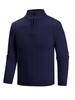 Otoño e Invierno Nuevo Exportación Amazon Suéter de Punto con Media Cremallera para Hombre Moda Juvenil Casual Camiseta Básica