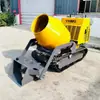 Camión Mezclador de Concreto Exportación Transfronteriza Auto-cargable 2 Metros Cúbicos Tanque de Cemento Completamente Automático Camión Mezclador Auto-cargable Móvil