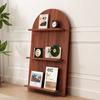 Revistero de celebridades de Internet, almacenamiento de revistas en el suelo, estantería creativa sencilla para libros y periódicos, decoración de periódicos.