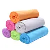 Toalla de microfibra de terciopelo de doble cara absorbente de sudor de secado rápido toalla deportiva toalla de yoga fitness regalo logo único estampado
