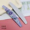 Patrón Impreso a Color Lima de Uñas Creativa Serie Pintura al Óleo de Flores Manicura Tira de Lija Pulido Tira de Lija Herramienta para Frotar Manicura