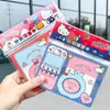 Caderno de Anotações Autêntico Sanrio Project, Caderno de Recados Cartoon Criativo Rasgável Não Adesivo para Escritório Estudante