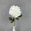 Nuevo producto transfronterizo: Flor de dalia artificial individual para decoración de bodas de alta gama, decoración del hogar y dalia para pintura al óleo
