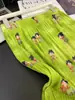 Falda plisada para mujer Verano 2025 Nueva Delgada Cintura alta Plisada Elegante Reductora de edad Versátil Adelgazante Falda recta
