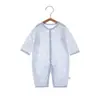 Mameluco para Bebé, Ropa de Verano Delgada con Aire Acondicionado, Ropa de Manga Larga para Recién Nacidos, Ropa para Gatear, Pijamas, Ropa de Verano para Bebé