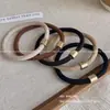 Elásticos de Cabelo de Alta Elasticidade para Mulheres, Acessórios de Cabelo Duráveis, Novo Modelo 2025, Elásticos para Rabo de Cavalo Alto de Adulto, Conjunto de Cordas de Cabelo
