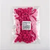 Flores Decorativas Hechas a Mano de 1 cm Cinta de Rosa Cinta de Satén Pequeña Accesorios para el Cabello DIY Mini cm Algodón Lino