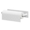 Estante para pañuelos de cocina, sin perforaciones, resistente, sin costuras, con película de conservación, para guardar trapos, autoadhesivo, para rollos de papel