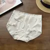 Pantaletas de encaje para mujer talla grande de 90 kg, cintura media, costura lateral, elásticas, transpirables, color liso, tipo triángulo, para todas las estaciones