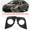 Versión US Corolla Le/Eco Corolla 2014 - 2016 Marco de Luz Antiniebla Delantera Marco de Luz Antiniebla para Parachoques Delantero