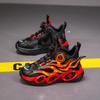 Sapatos Masculinos Impermeáveis Fujian Tênis de Corrida Sólido Tênis Esportivos Infantis Médios e Grandes Sapatos de Basquete Fenghuo Infantis Couro Atacado