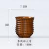 Caneca de Madeira Criativa de Grande Capacidade com Design Integrado, Caneca de Madeira Térmica Estilo Chinês, Caneca de Água de Madeira Universal, Compra em Atacado Negociável Mais