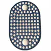 [Ayuda para Dormir] Cojín de Masajeador de Pies de Madera Maciza de Medicina China para Terapia de Pies en Casa Placa Especial de Presión para Dedos en la Planta del Pie para Correr en el Lugar