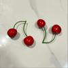 Atacado de Fabricante Fruta Miniatura Artificial Pequeno Modelo de Legume Pimenta Falsa Milho Berinjela Batata Fruta Videira Decoração Suspensa Adereços