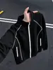 Venta al por mayor de fábrica Sudadera Cardigan Nueva para Primavera y Otoño Hombres y Mujeres Patchwork Americano Casual de Moda Marca Chaqueta Ropa de Abrigo para Pareja Tendencia