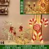 Decoração de Natal Boneco de Neve Rena de Natal Brilhante Cenário para Shopping Center Lobby de Hotel Enfeites Decorativos Grandes de Natal