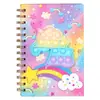Nuevo Cuaderno de Burbujas Pop de Silicona 32K, Cuaderno de Dinosaurio Unicornio, Diseño Creativo Mini Matamoscas