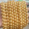 Cuentas Luoluo de imitación de perla con forma de concha, agujero recto, gotas de agua, cuentas sueltas, accesorios de joyería para bricolaje, gotas para los oídos, accesorios para el cabello, venta al por mayor transfronteriza