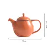 Tetera de Cerámica Estilo Nórdico con Filtro para Uso Doméstico Simple Tetera de Colores para el Té de la Tarde Tetera para Té de Flores